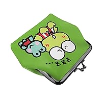 Amazon | けろけろけろっぴ 小銭入れ がま口財布 レザー 可愛い
